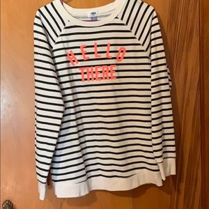 Oversized sweatshirt